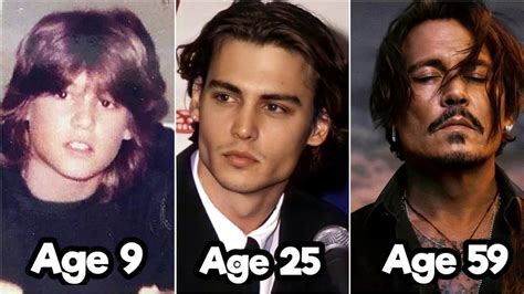 johnny depp young vs old